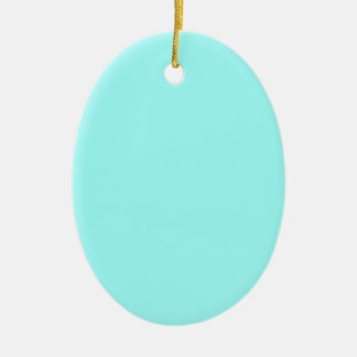 Baby Blue Colour Customised Designer Ceramic Tree Decoration