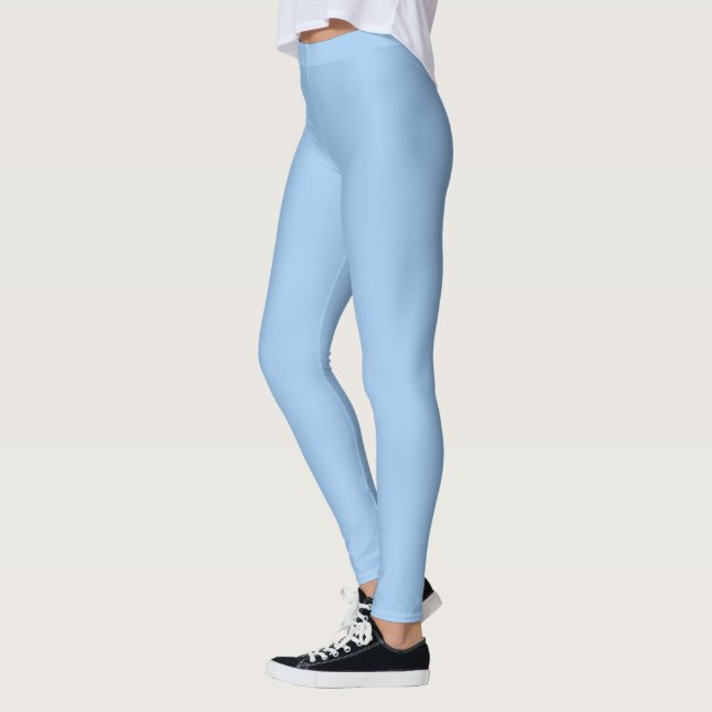 Baby Blue Colour Leggings (Left)