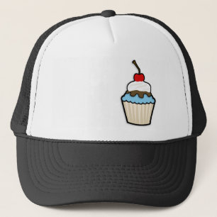 Baby Blue Cupcake Trucker Hat