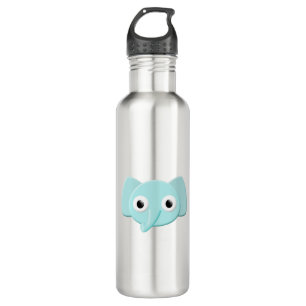 Baby Blue Elephant Drawing 710 Ml Water Bottle