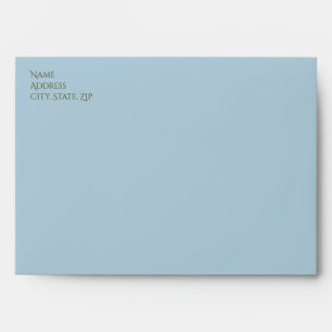 Baby Blue Envelope A7
