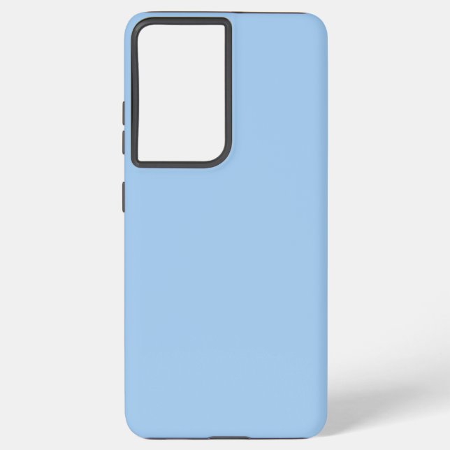 Baby blue eyes (solid colour)  samsung galaxy s21 ultra case (Back)