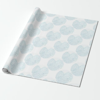 Baby Blue Hydrangea Wrapping Paper