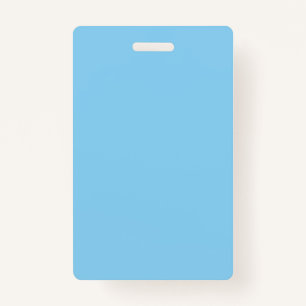 Baby Blue ID Badge