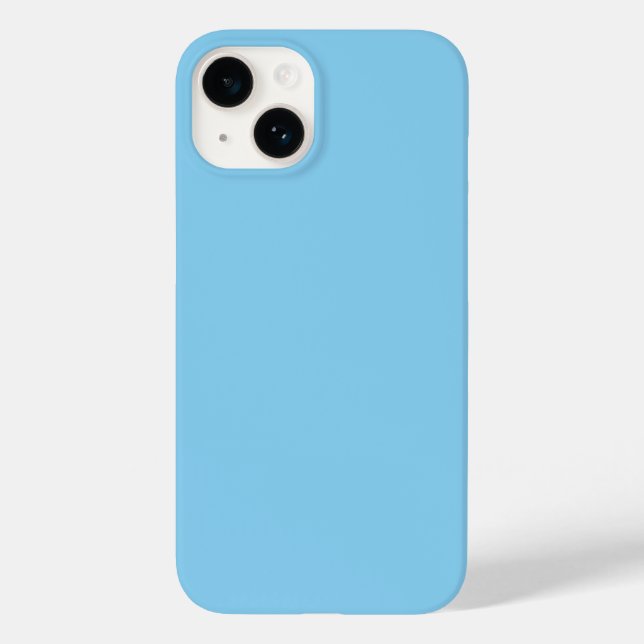 Baby Blue iPhone 14 Case (Back)
