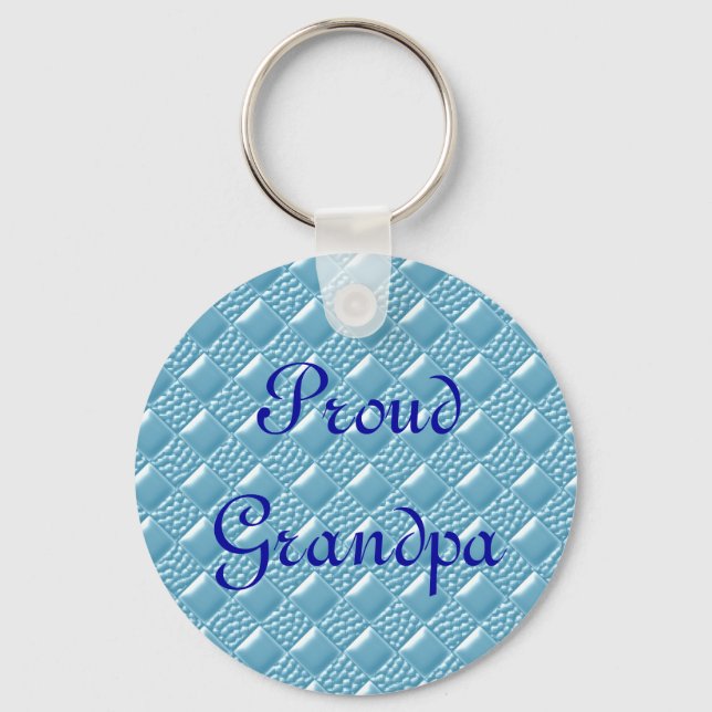 Baby Blue Key Ring (Front)