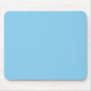 Baby Blue, Light Blue, solid, plain Blue, Mouse Mat