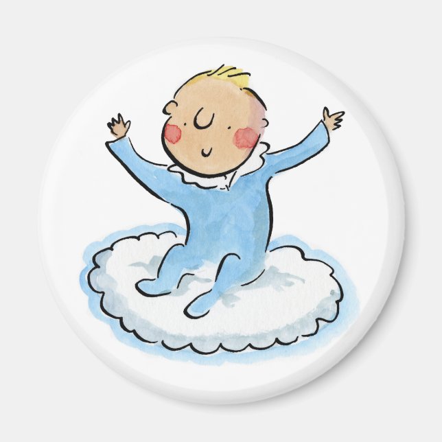 Baby Blue Magnet (Front)