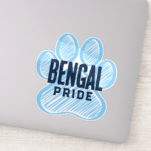 Baby Blue & Navy Pawprint Pride
