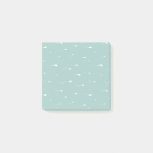 Baby Blue Novelty Sperm Post-it Notes