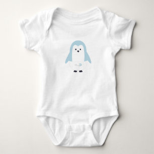 Baby Blue Penguin Infant Creeper