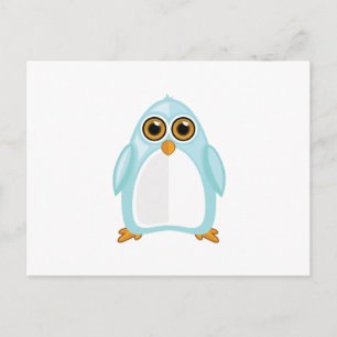 Baby Blue Penguin Postcard