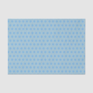 Baby Blue Polka Dots   DIY Background Colours Tissue Paper