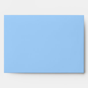 Baby Blue Simple Plain Envelope
