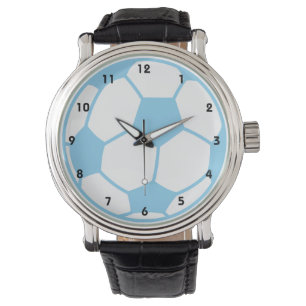 Baby Blue Soccer Ball Watch