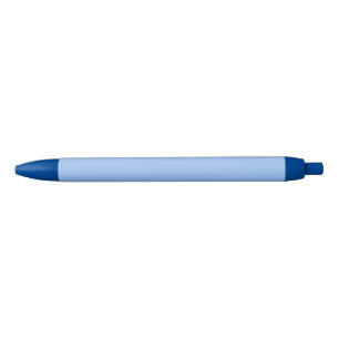 baby blue solid colour  black ink pen