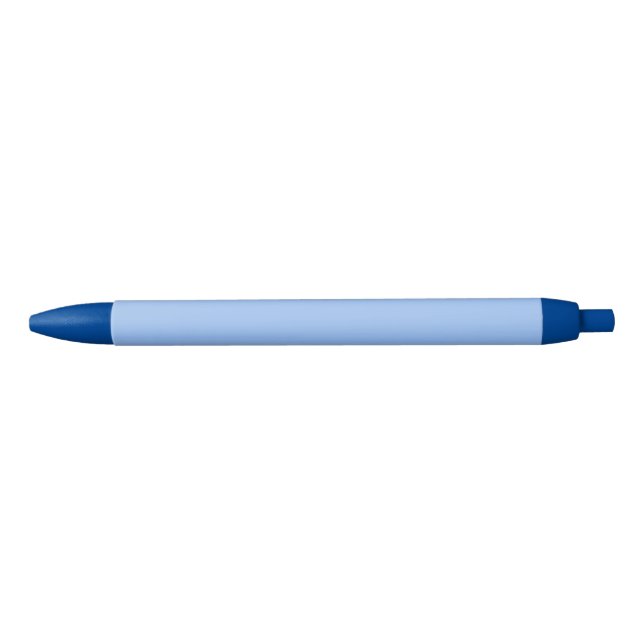 baby blue solid colour  black ink pen (Front)
