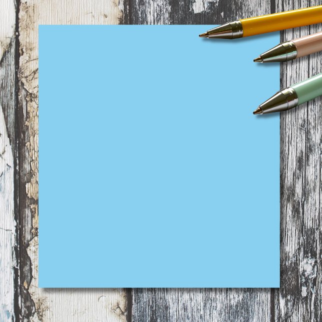 Baby Blue Solid Colour | Classic | Elegant Notepad (Creator Uploaded)