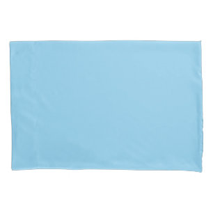 Baby blue Solid Colour Pillowcase
