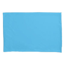 Baby Blue Standard Size Pillow Case Pair