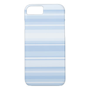 Baby blue stripes iPhone 8/7 case