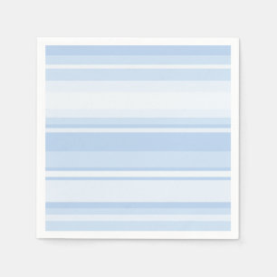 Baby blue stripes napkin