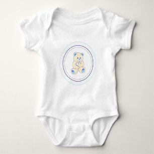 Baby Blue Teddy Bodysuit