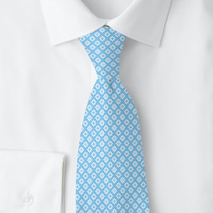 Baby Blue Tiny Starburst Tie
