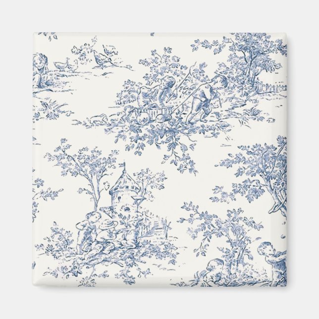 Baby Blue Toille magnet (Front)