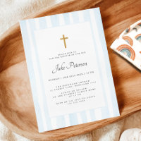 Baby Blue Watercolor Baptism 