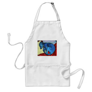 'Baby Blue' Whippet puppy Standard Apron