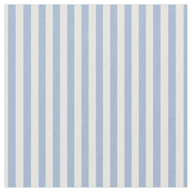 Baby Blue & White Stripes Fabric (Close Up)
