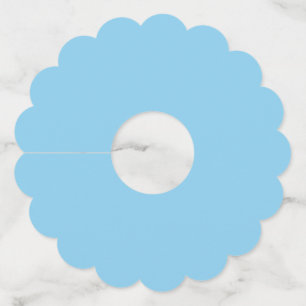 Baby Blue Wine Glass Tag