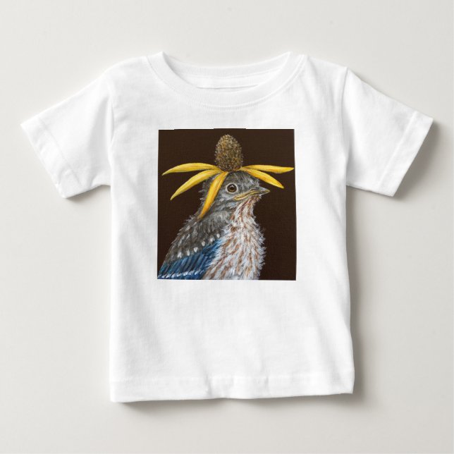 Baby bluebird bodysuit (Front)