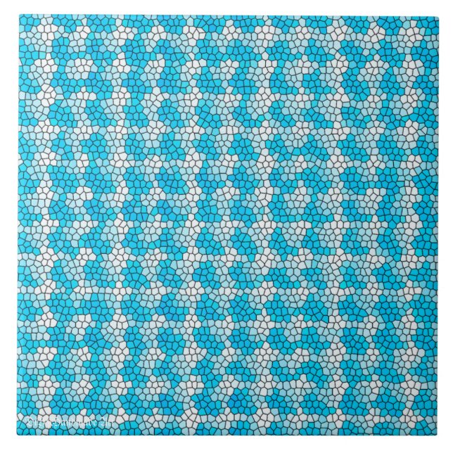 Baby Blues Ceramic Tile (Front)