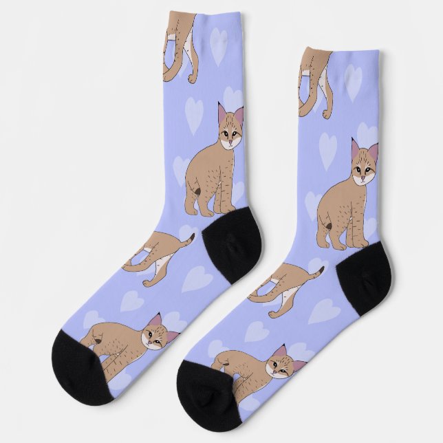 Baby Bobcats Socks (Left)