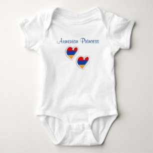Baby    Body Suit   Armenian Princess   Heart Bodysuit
