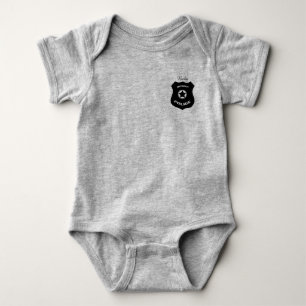 Baby Bodysuit Baby Police Baby Bodysuit