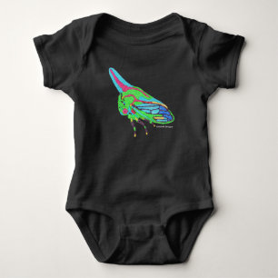 Baby Bodysuit (black) - Oak Treehopper