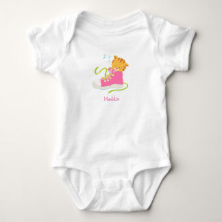 Baby Bodysuit - Cute Cat Takin' a Nap