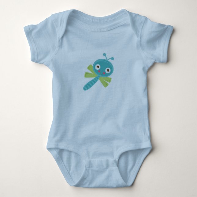 Baby Bodysuit/Cute Dragonfly Bodysuit (Front)