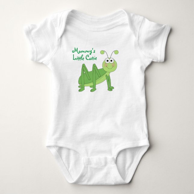 Baby Bodysuit/Cute Grasshopper Bodysuit (Front)