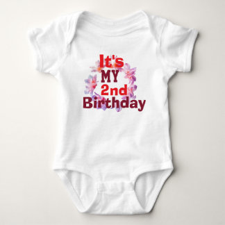 Baby Bodysuit Cute Third Birthday Outfit for Girl