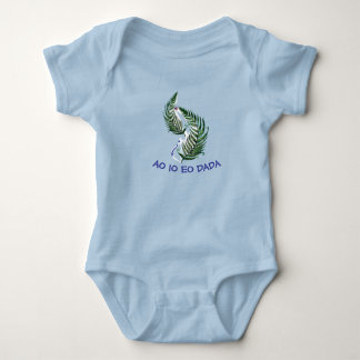 Baby Bodysuit Fern Aotearoa NZ funny baby talk
