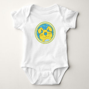 Baby Bodysuit  Honey Bunny Blue-Yellow