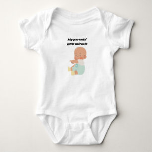 Baby Bodysuit – My Parents’ Little Miracle Cute Ou