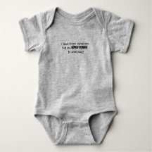 Baby bodysuit "...my super power is burping"