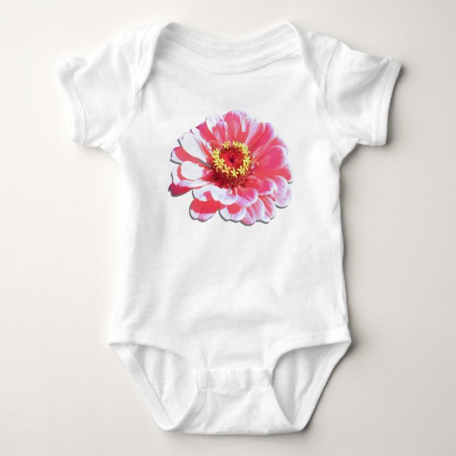 Baby Bodysuit - Pink Zinnia (Front)