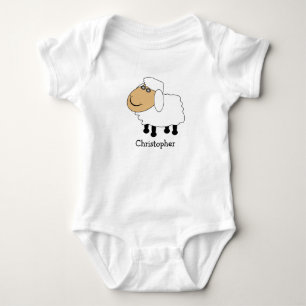 Baby Bodysuit Sheep Design