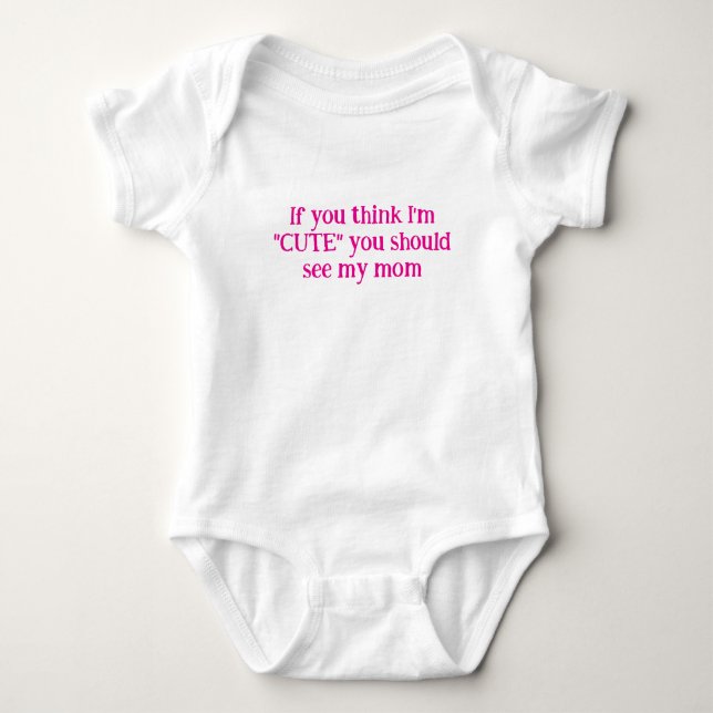 Baby Bodysuit t-shirt (Front)